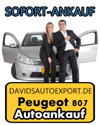 Autoankauf Peugeot 807