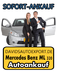 Autoankauf Mercedes Benz ML 320
